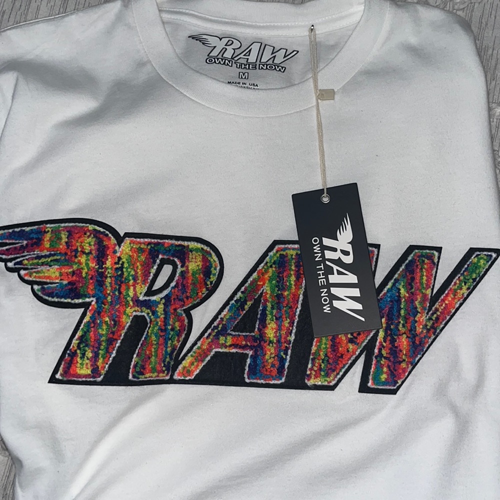 Raw men tee medium